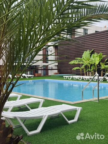 

Квартира-студия, 40 м², 2 кровати