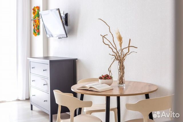 

Квартира-студия, 36 м², 2 кровати