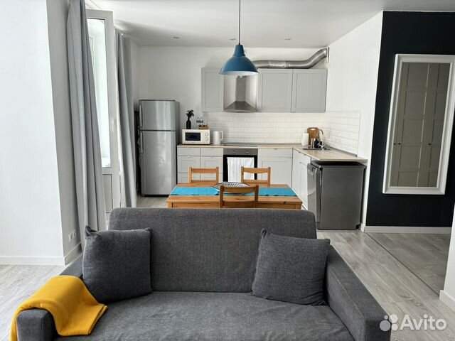 

1-к. квартира, 50 м², 2 кровати