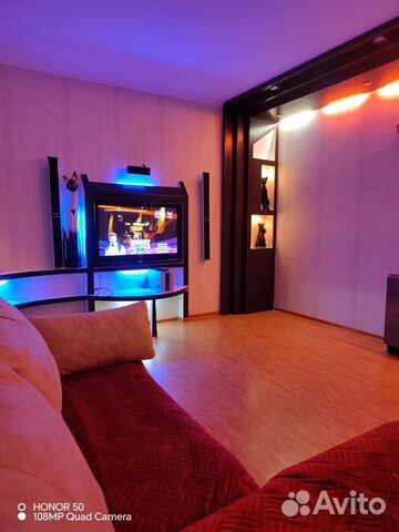 

2-к. квартира, 46 м², 2 кровати