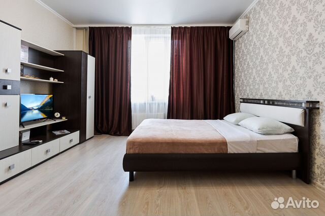 

1-к. квартира, 42 м², 2 кровати