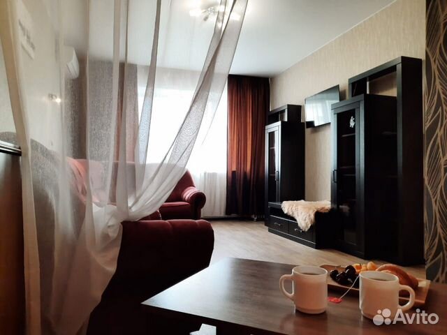 

1-к. квартира, 42 м², 2 кровати