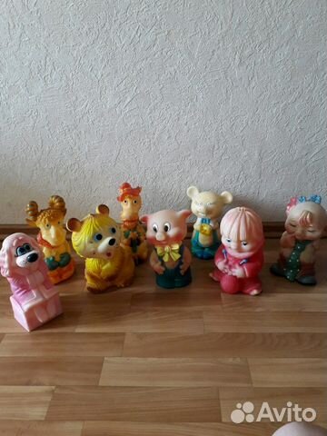 Резиновые игрушки СССР Резиновые игрушки СССР