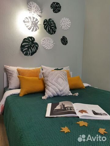 

1-к. квартира, 40 м², 2 кровати