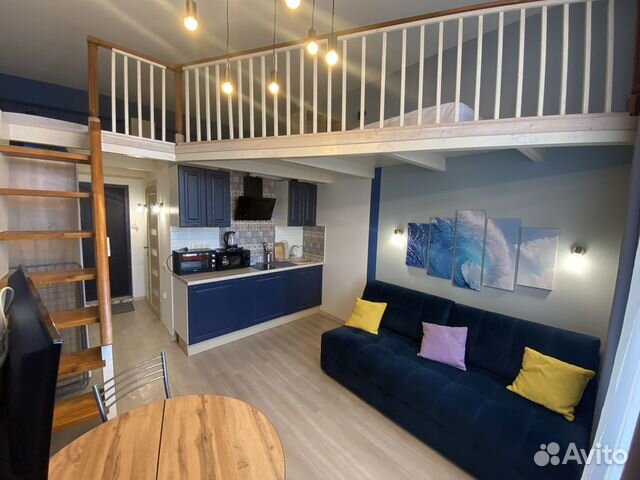 

Квартира-студия, 20 м², 4 кровати