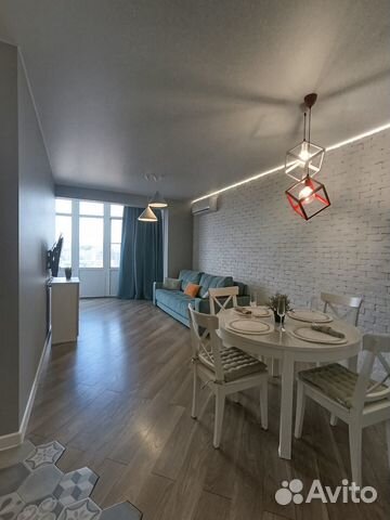 

1-к. квартира, 52 м², 2 кровати