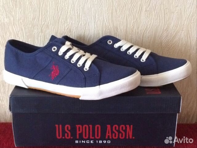 Кеды U.S. Polo Assn. (оригинал, р.42/ 27 см)