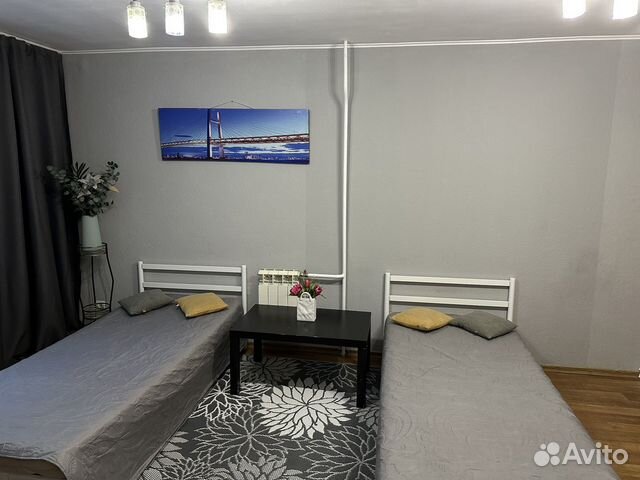 

1-к. квартира, 44 м², 3 кровати