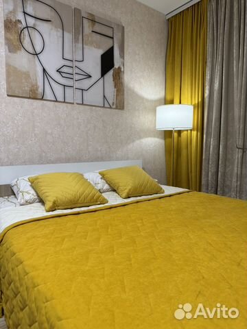 

1-к. квартира, 43 м², 2 кровати