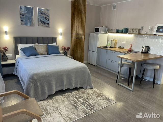 

Квартира-студия, 30 м², 1 кровать