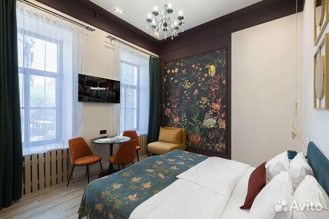 

Квартира-студия, 23 м², 2 кровати