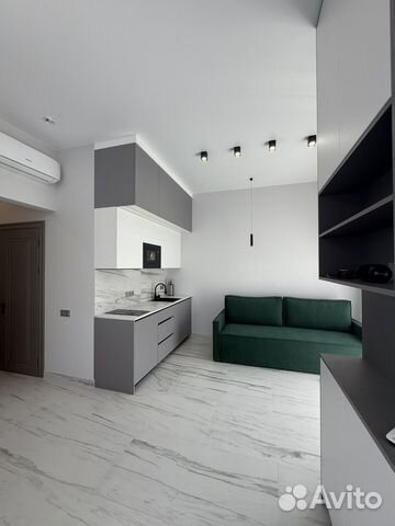 

Квартира-студия, 33 м², 2 кровати