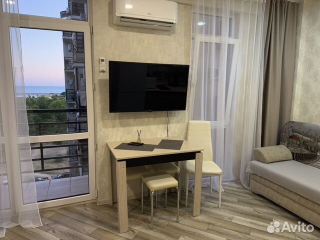 

Квартира-студия, 27 м², 2 кровати