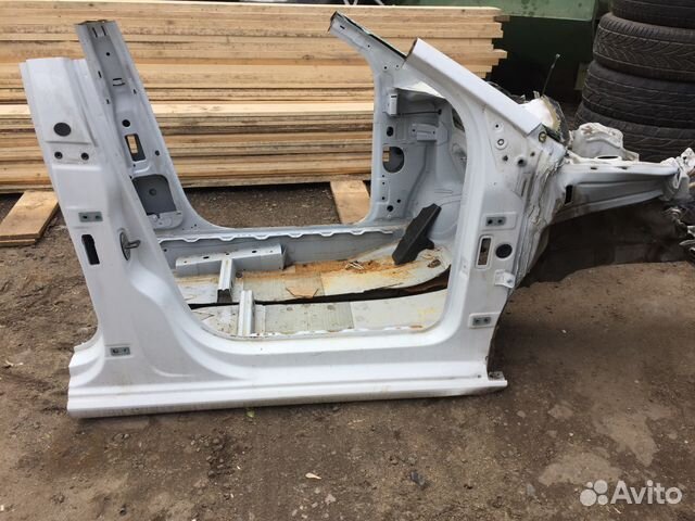 Порог, стойка, правая. VW Polo. Поло. Разборка Порог, стойка, правая. VW Polo. Поло. Разборка