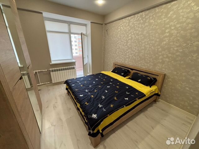 

1-к. квартира, 54 м², 2 кровати