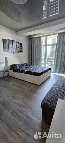 

Квартира-студия, 27 м², 2 кровати