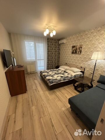 

1-к. квартира, 42 м², 3 кровати