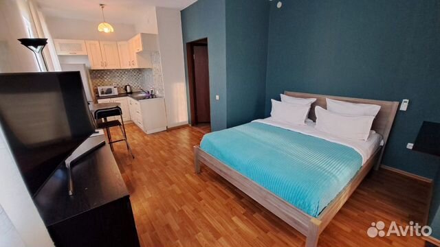 

Квартира-студия, 35 м², 2 кровати