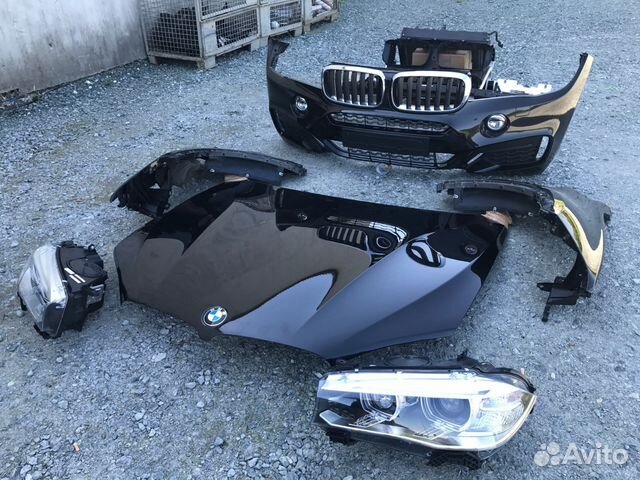 Бампер Капот Крылья Фары Телевизор BMW X6 F16