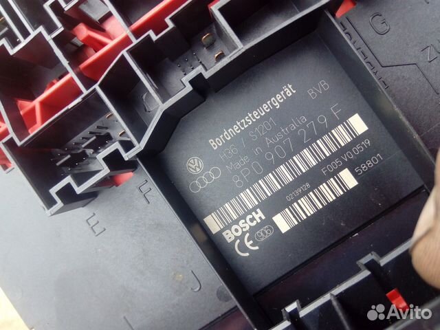 Audi a3 8p эбу бортовой сети дорестайл