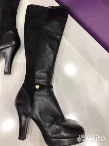 Сапоги Bally, оригинал,Italy (кожа и замша) Сапоги Bally, оригинал,Italy (кожа и замша)