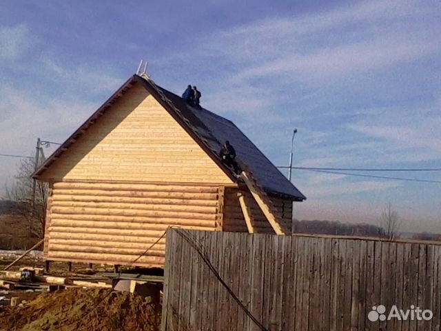 Сруб (4x5+ 2) С открытой террасой Сруб (4x5+ 2) С открытой террасой