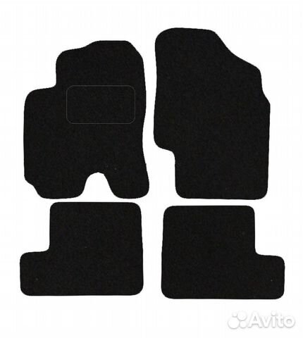 Ворсовые коврики на toyota RAV4 5D 2000-2003 Ворсовые коврики на toyota RAV4 5D 2000-2003