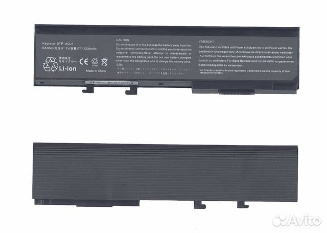 Аккумулятор BTP-ARJ1 для Acer Aspire 5560 Аккумулятор BTP-ARJ1 для Acer Aspire 5560
