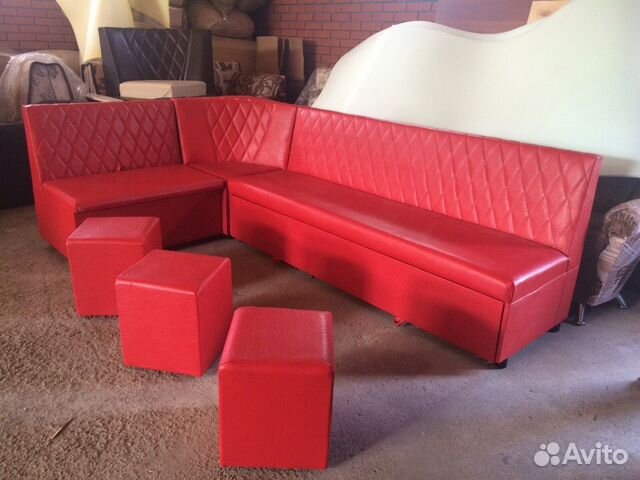 Кухонный угловой диван, со спальным местом