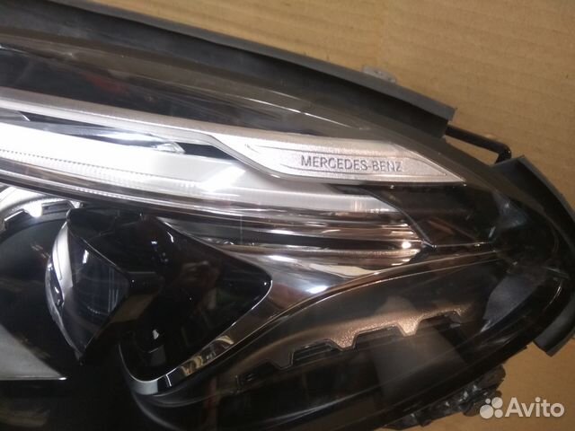 Фара левая Mercedes GLE A1669063903 черная AMG Фара левая Mercedes GLE A1669063903 черная AMG