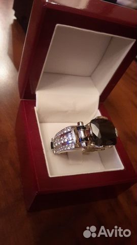 Мужская золотая печатка 17.85 гр.585 пр. корунд