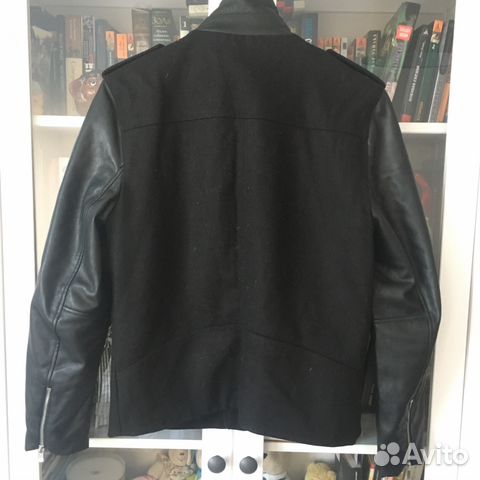 Куртка кожзам с заклепками, H&M Куртка кожзам с заклепками, H&M