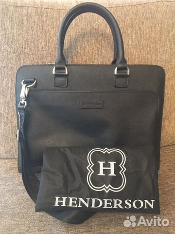 Сумка мужская кожаная Henderson