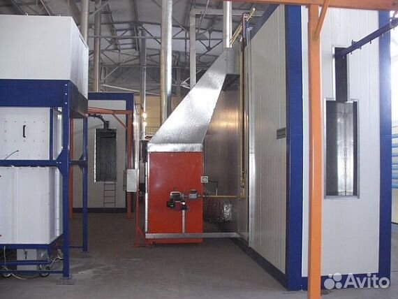 Автоматическая линия порошковой окраски