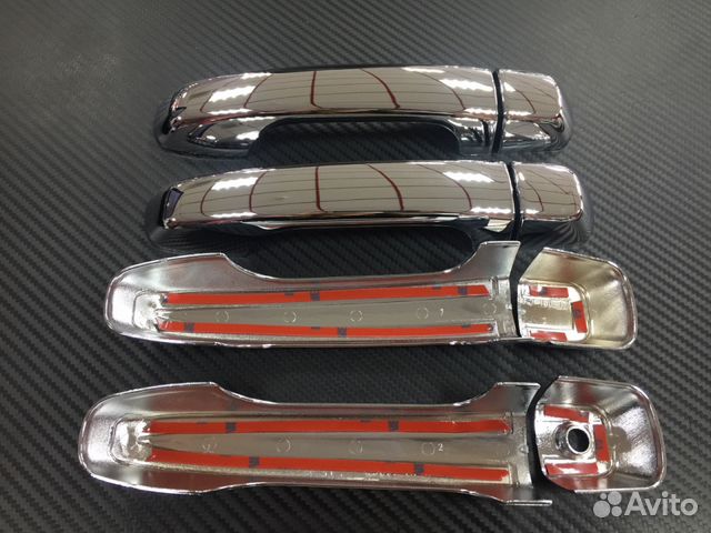 Накладки на ручки дверей Toyota Prado 150