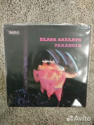 Black sabbath - paranoid виниловая пластинка Black sabbath - paranoid виниловая пластинка
