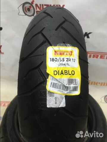 Мото шина Pirelli Diablo 180/55/17 Мото шина Pirelli Diablo 180/55/17