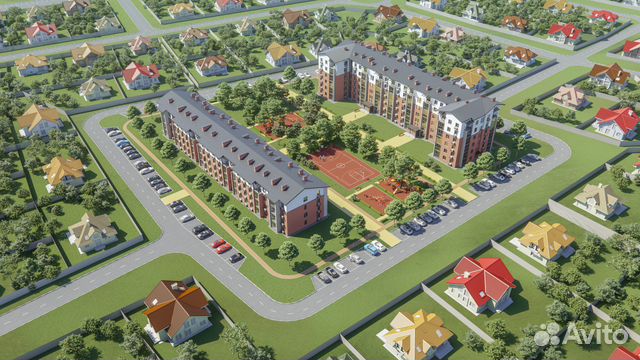 2-к квартира, 54.7 м², 4/6 эт. 2-к квартира, 54.7 м², 4/6 эт.