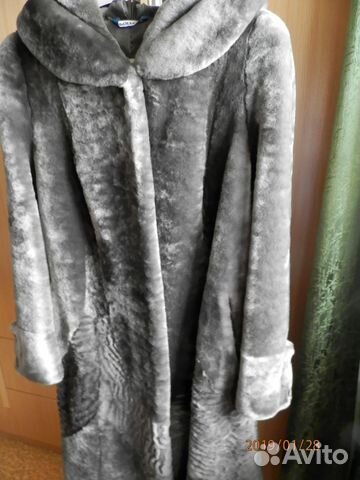Шуба (мутон) р.50-52 (почти новая) Шуба (мутон) р.50-52 (почти новая)