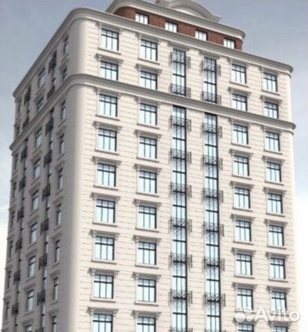 1-к квартира, 57 м², 6/12 эт.