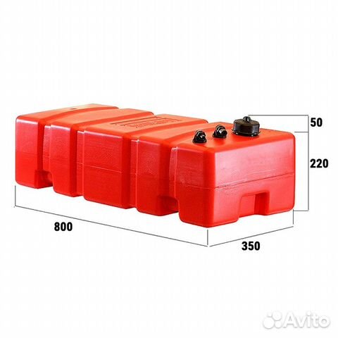 Бак топливный стационарный для судов LT.52 запчаст