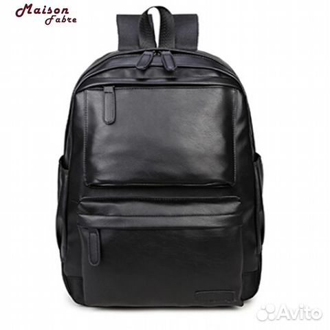 Мужской кожаный рюкзак новый Мужской кожаный рюкзак новый