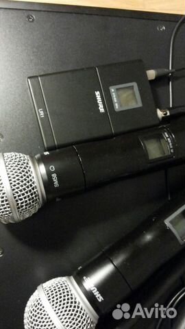 Радиомикрофоны Shure UR серия - UR2 UR4D Радиомикрофоны Shure UR серия - UR2 UR4D