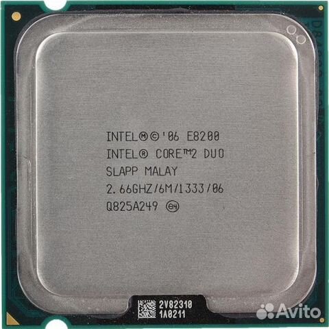 Процессор сокет 775 Intel Core2Duo E8200