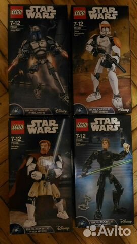 Новый Лего Star Wars 23 разных больших фигурок от