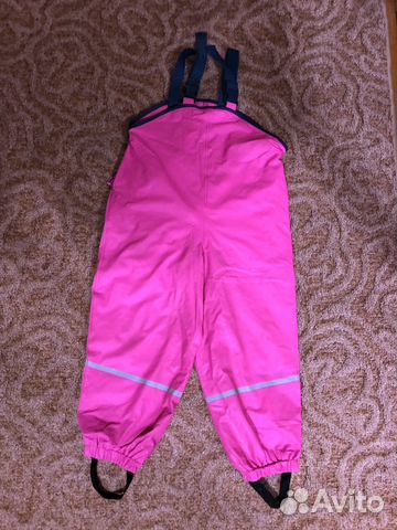 Непромокаемые брюки для девочки на весну рост 116 Непромокаемые брюки для девочки на весну рост 116