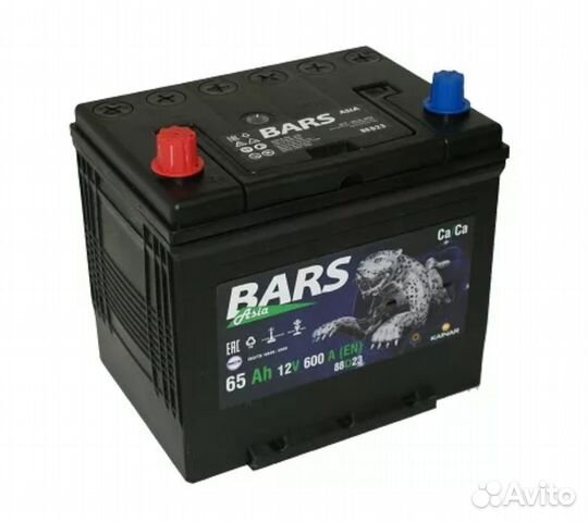 Bars Asia 75D23L 65Ач