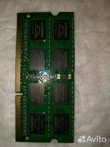 Оперативная память KVR1066D3S7/4G so-dimm DDR 3