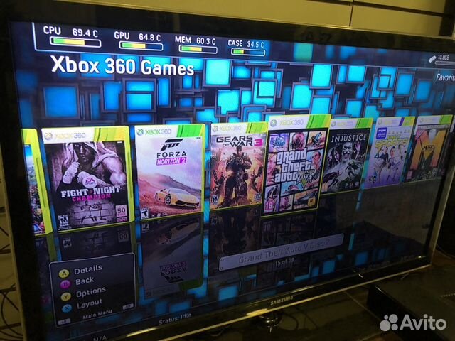 Xbox 360, прошит, 30 крутых игр