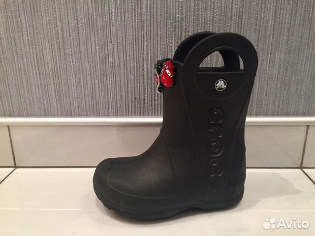 Crocs резиновые сапоги с Jibbitz размер 10 (27)